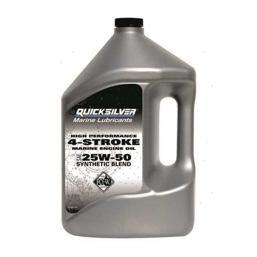 Olio 4 tempi Quicksilver 25W-50 per motori Racing Verado