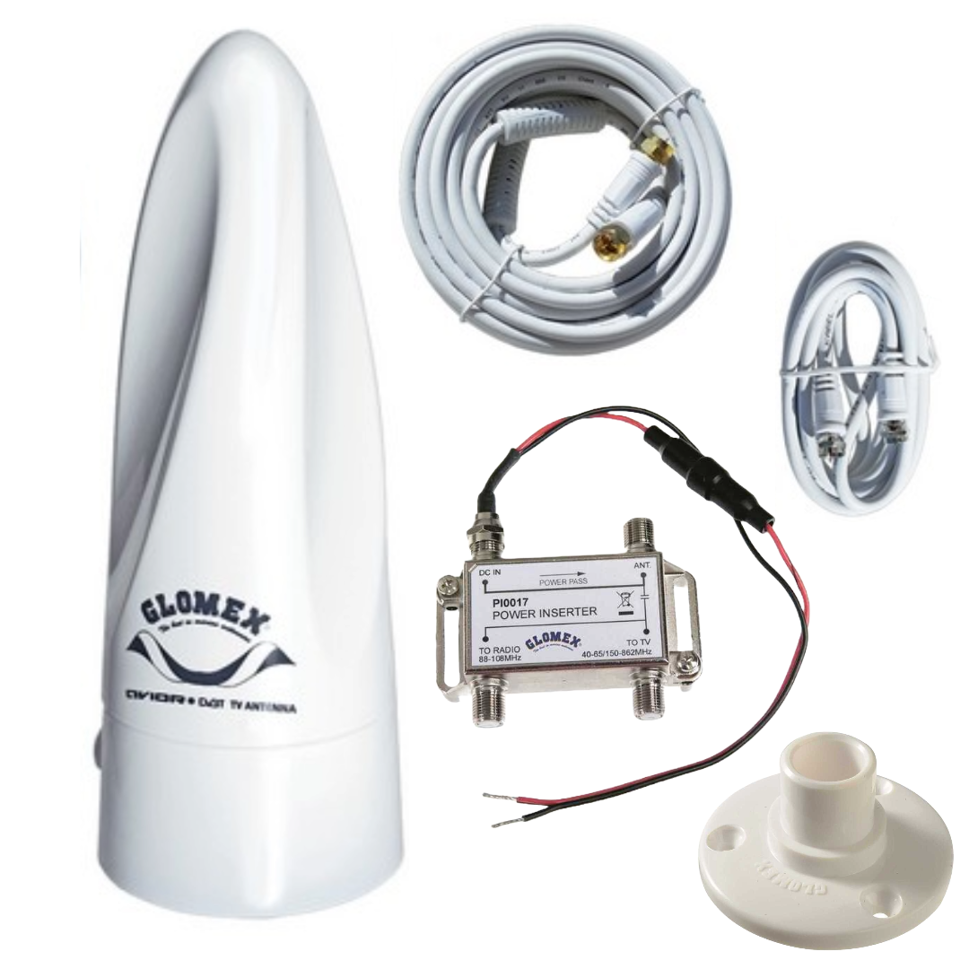 Antenna TV + RADIO FM AVIOR VT300 12V