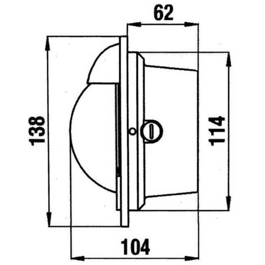 Bussola Pegasus BP1 3" (Ø 80 mm)