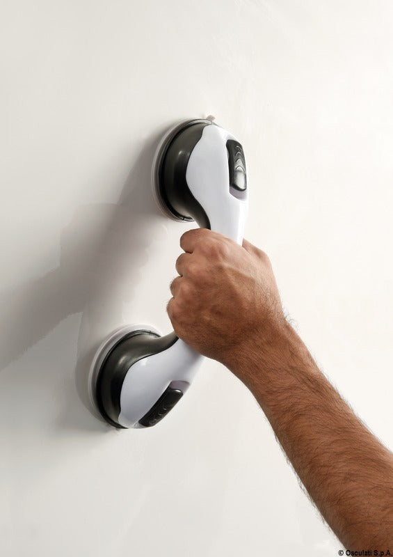 Handle with suction cups for washing/floors