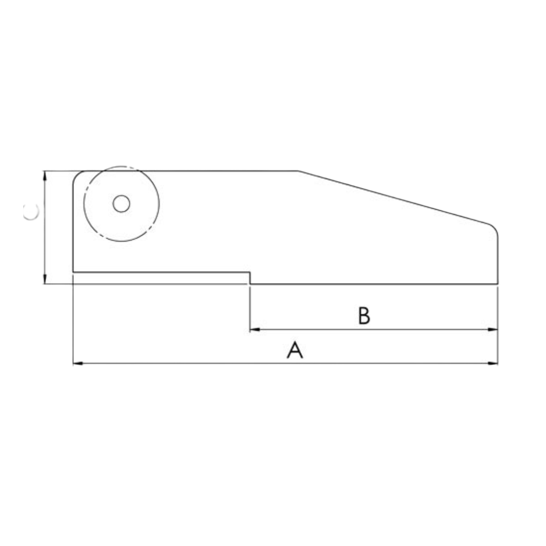 Musone di prua inox ancore 10 Kg