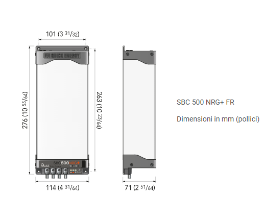 Caricabatterie Quick SBC 500 NRG+ 40 amp 12V