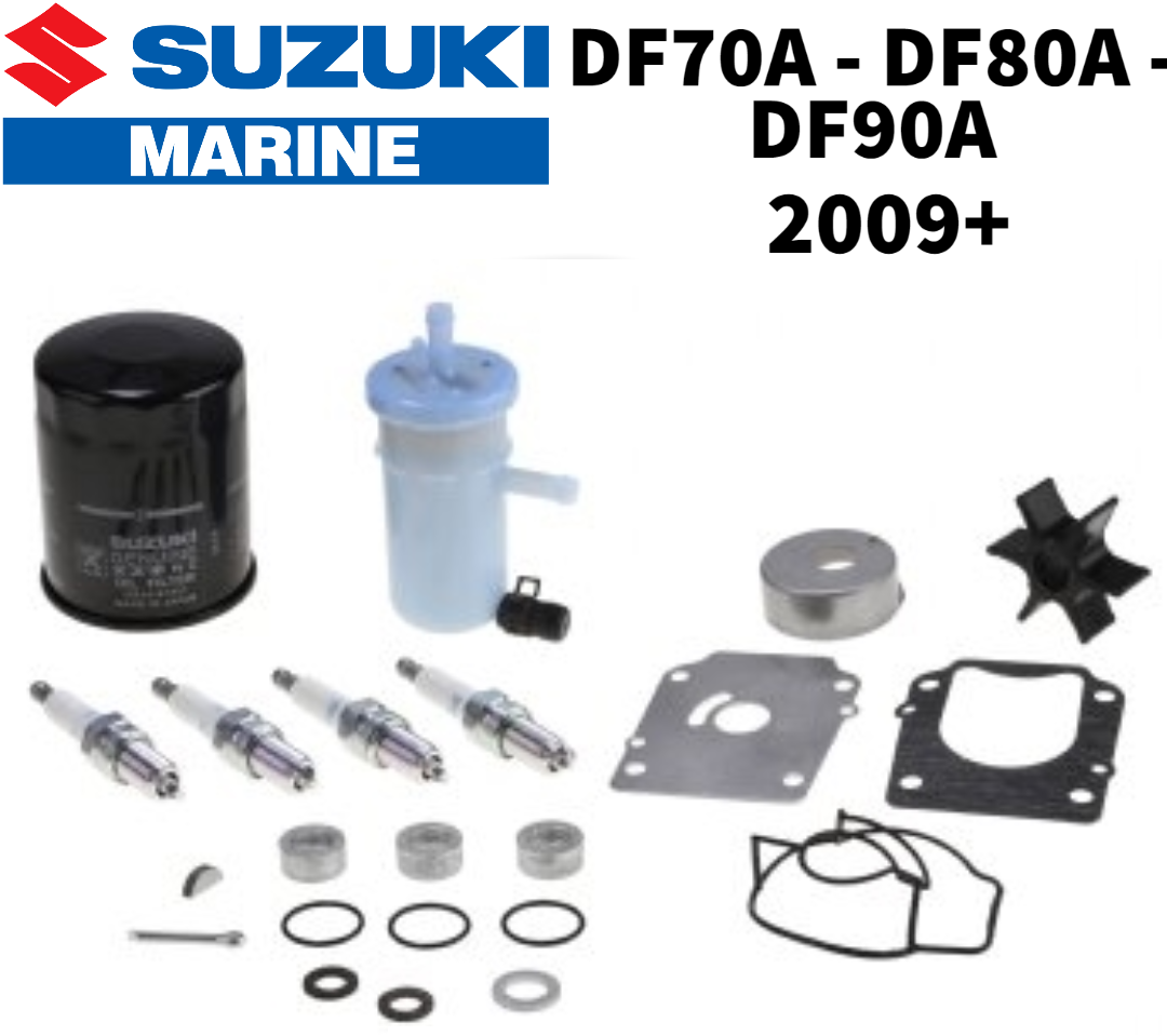 Maintenance kit for Suzuki DF70A, DF80A, DF90A (2009 onwards)