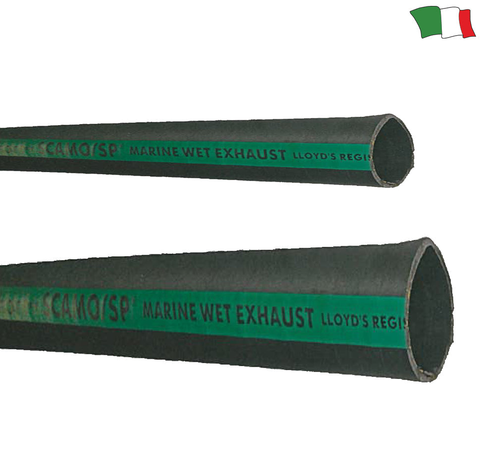 Tubo per impianti di scarico motori omologato R.I.N.A. liscio