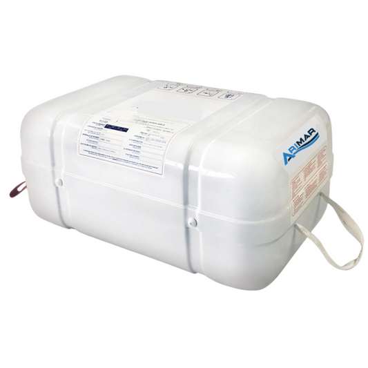 Zattera "Coastal" entro 12 miglia 6 posti (contenitore rigido)