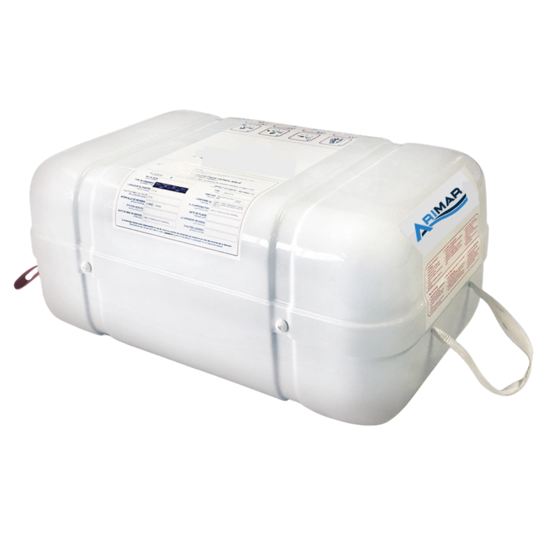 Zattera "Coastal" entro 12 miglia 8 posti (contenitore rigido)