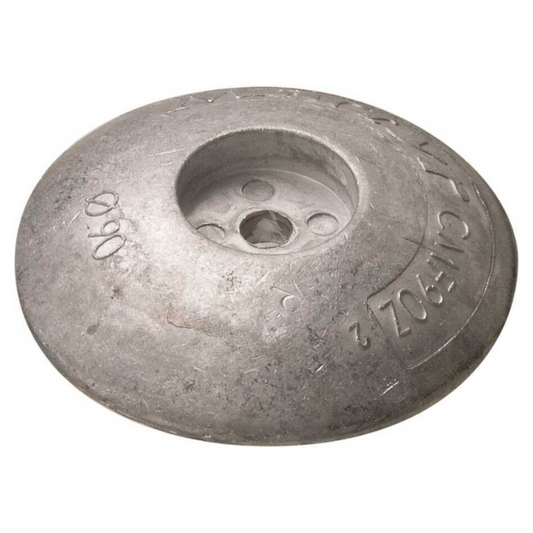 Anodo a flangia/rosa per timoni e scafi