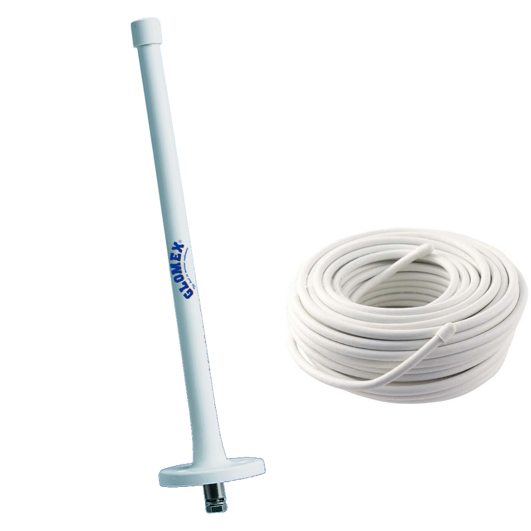 Antenna 30 cm AM/FM Glomex RA1281