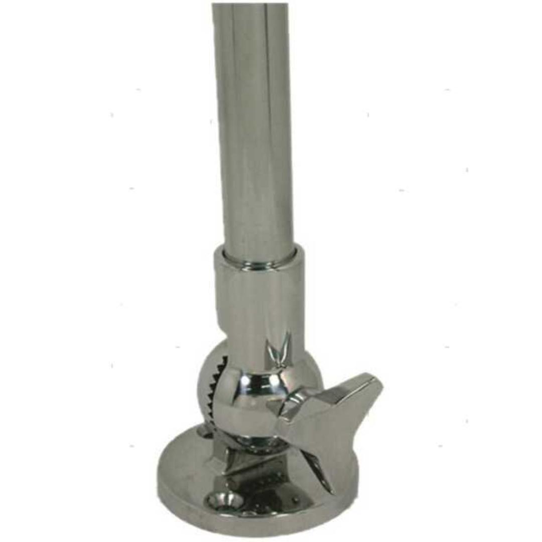 Asta porta bandiera abbatibile inox "Folding"