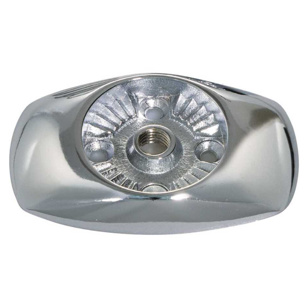 Portacanna orientabile in ottone cromato