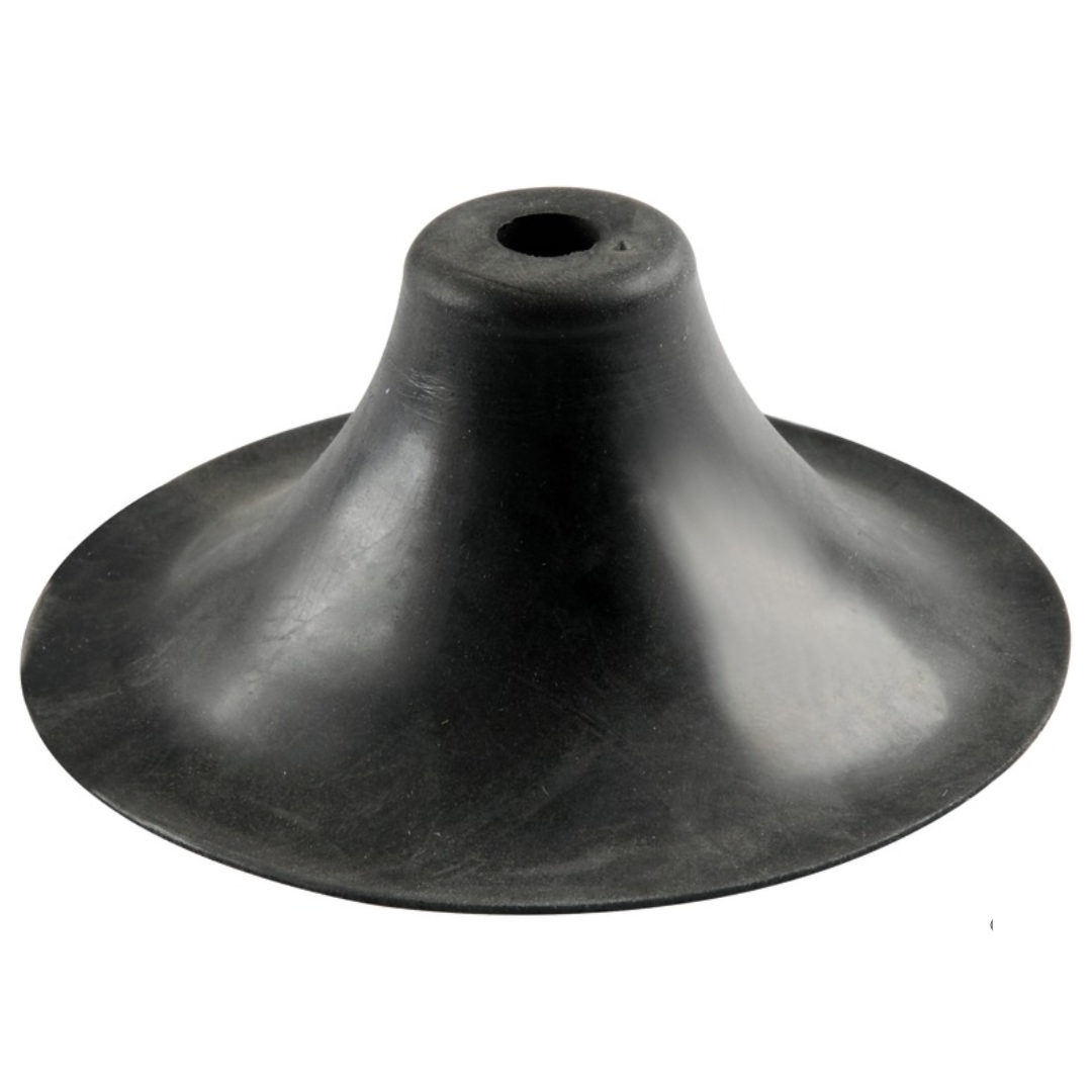 Basetta in gomma EPDM per tendalino o asta bandiera