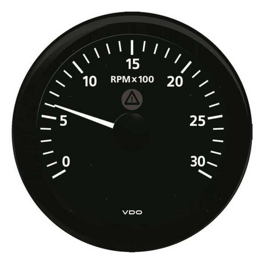 Contagiri/contaore VDO serie "black view" Ø 85 mm (Premium)