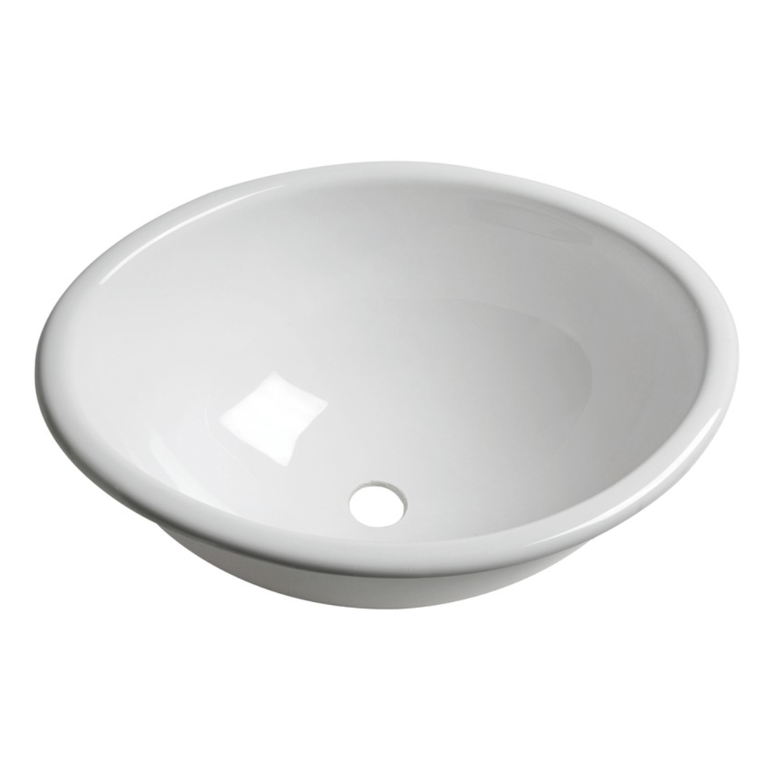 Oval Plexiglass Sink