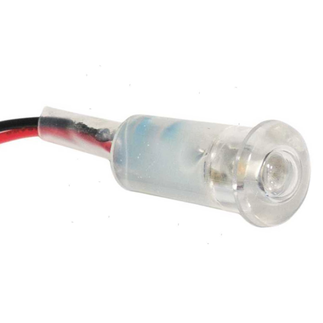 Luci di cortesia a incasso tonda bianca 12V