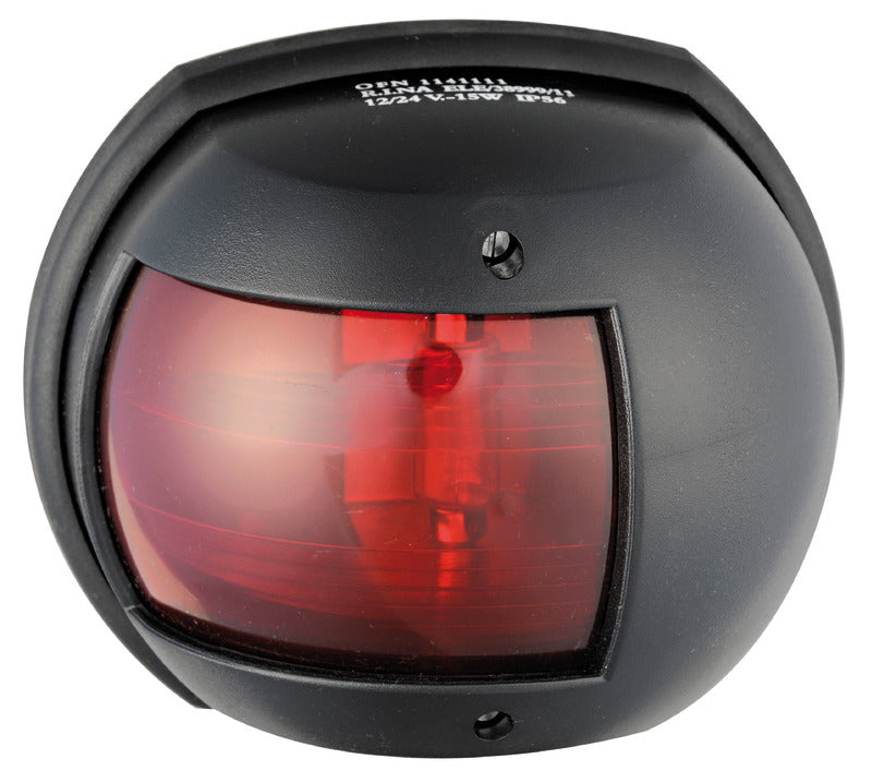 Black 24V Maxi navigation lights for boats <20 metres