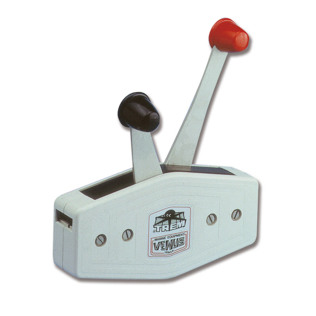 Telecomando Bileva Universale Laterale per Motori Fuoribordo – Bianco 114×228 mm