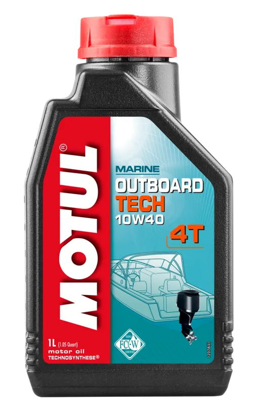 Olio Motul 10W-40 per motore fuoribordo 4T