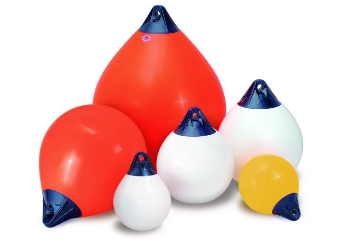 Parabordo in Polyform serie "A" Bianco