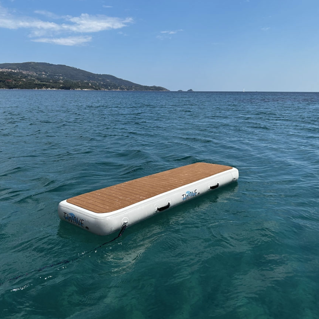 Passerella gonfiabile galleggiante T-wave