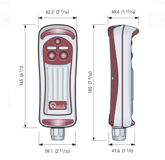 Contacatena digitale a pulsantiera Quick