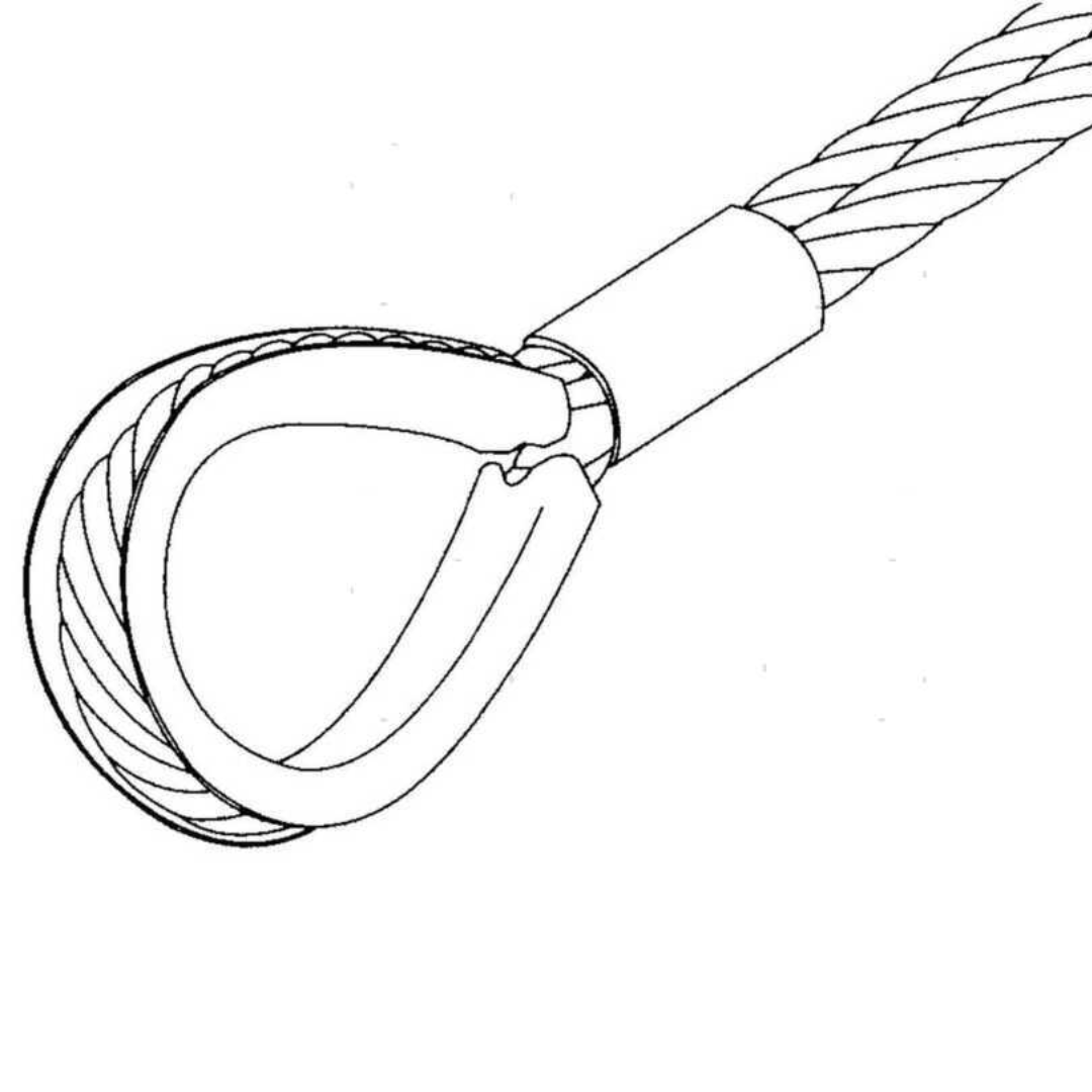 Redancia inox per cime
