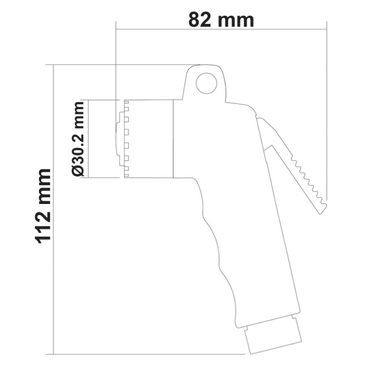 Doccetta ECO ABS bianca