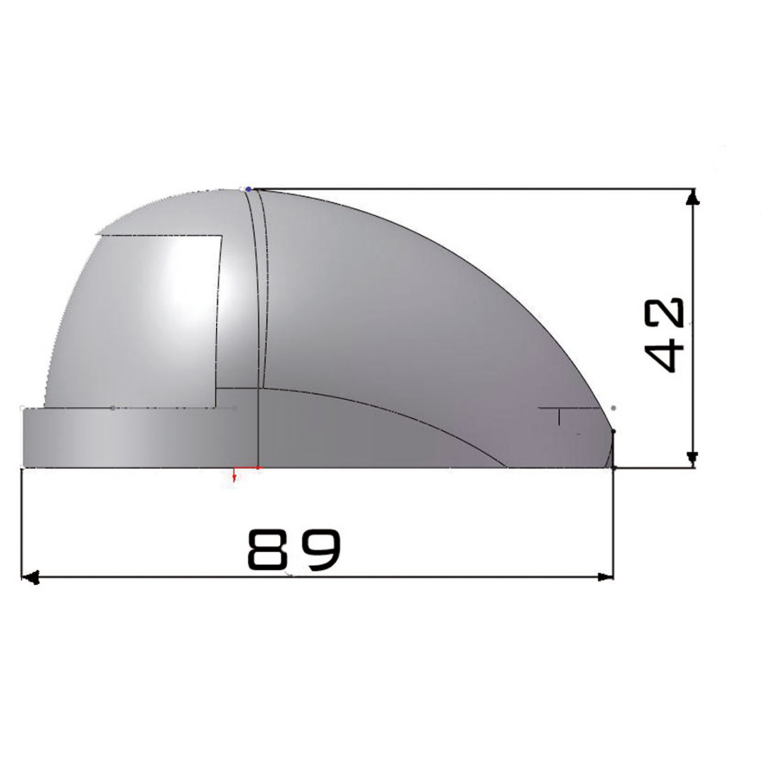 225° white bow light "Antares"