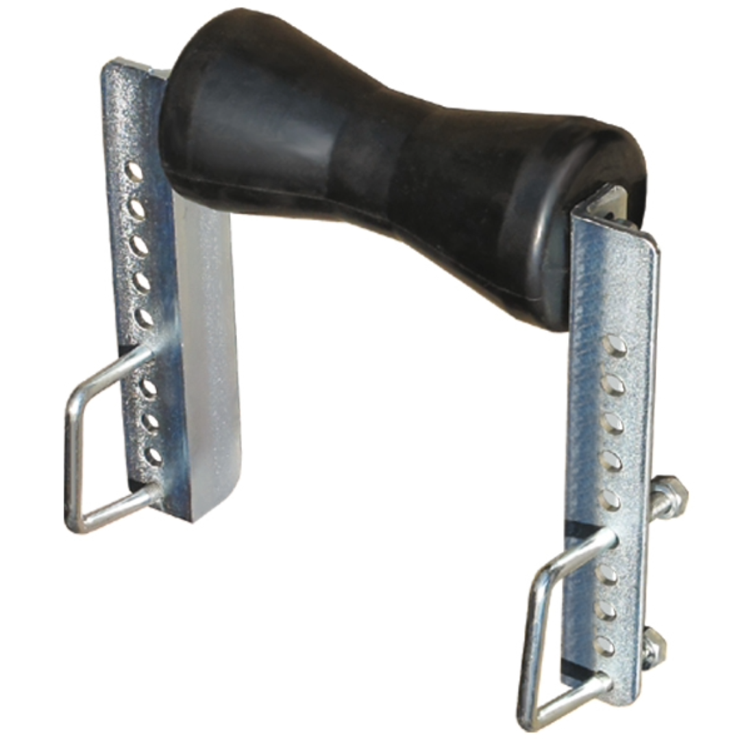 Supporto centrale rullo per carrelli