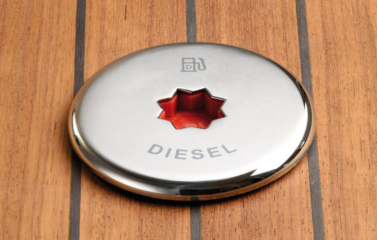 Tappo imbarco carburante "Clever" in tecnopolimero e inox