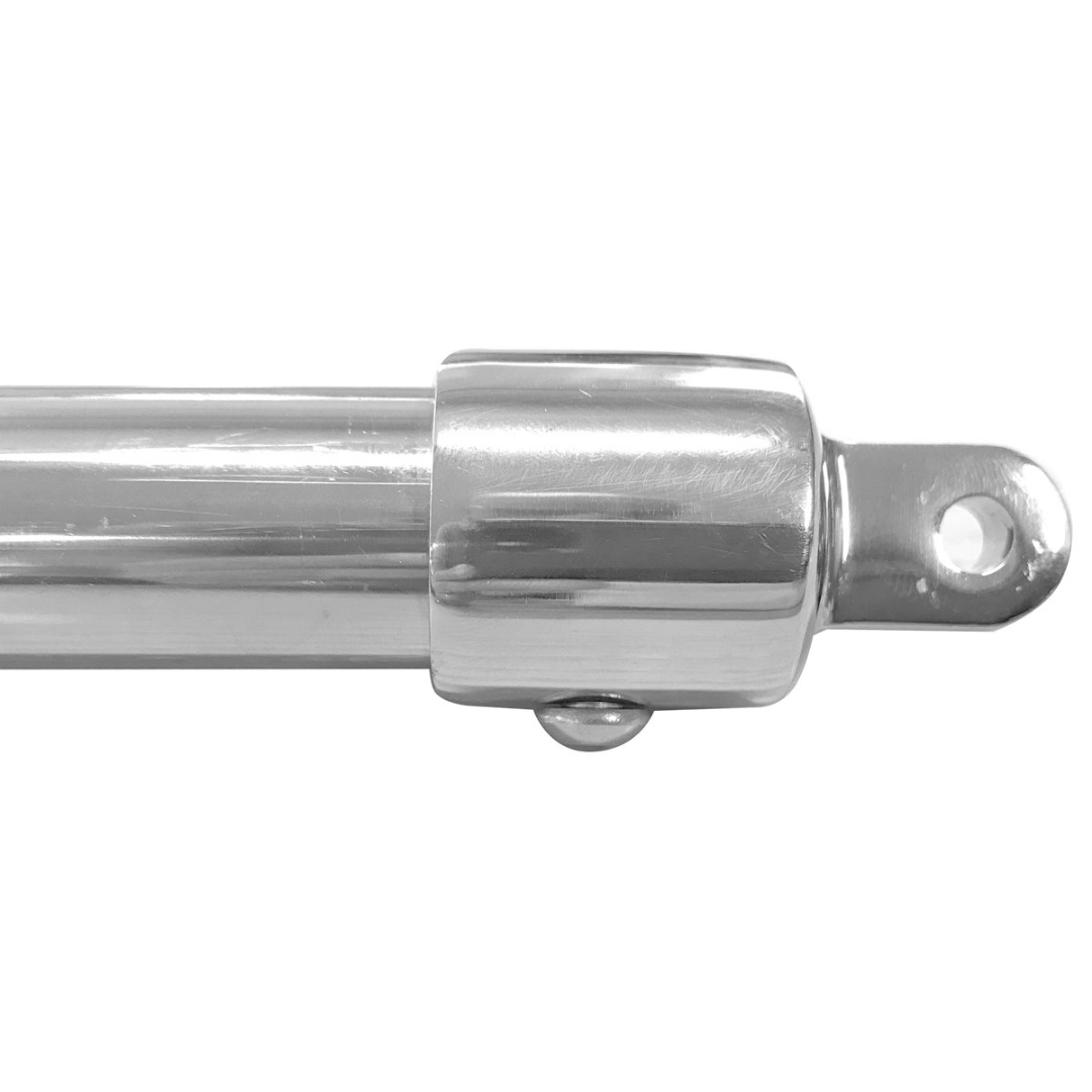 Tenditore telescopico supporto in acciaio inox Ø 25 mm 600<800 mm per tendalini