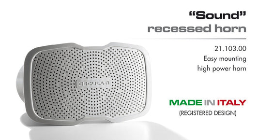 Tromba a incasso orizzontale SOUND 12V