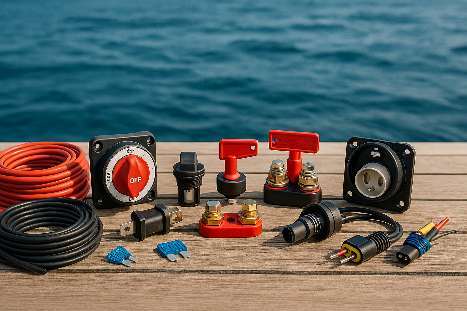 Componenti elettrici barca