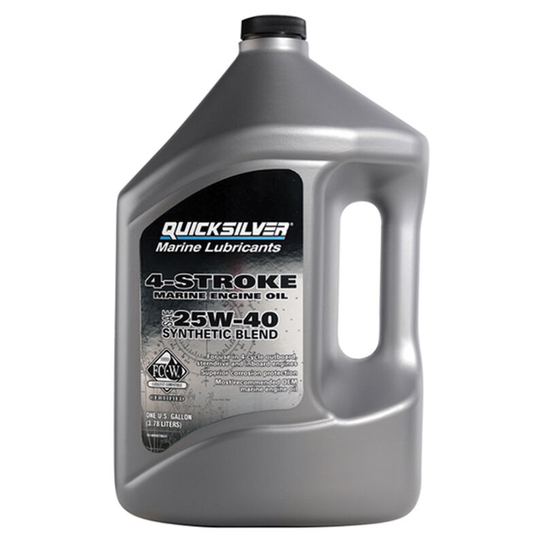 Olio Quicksilver SAE 25W-40 Sintetico