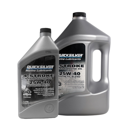 Olio Quicksilver SAE 25W-40 Sintetico