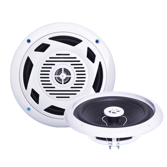 Casse stereo waterproof a due vie 80W 5,25'