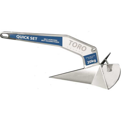 Ancora Toro in acciaio inox