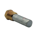 Anodo cilindretto con tappo in ottone Technoseal Yanmar 119574-18790 16 mm 1/2'