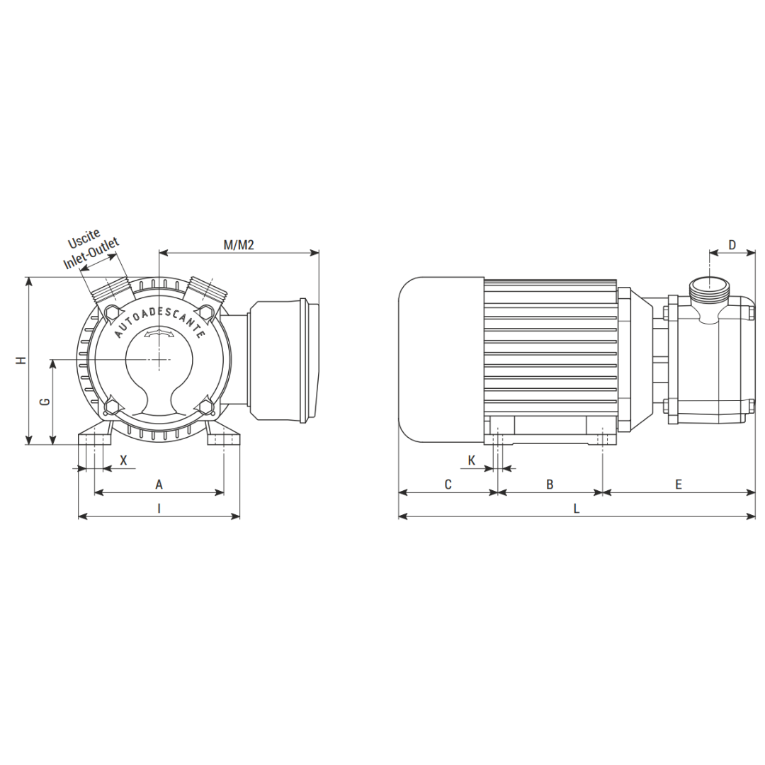 Autoclave Liverani EP in bronzo autoadescante 60 lt/min