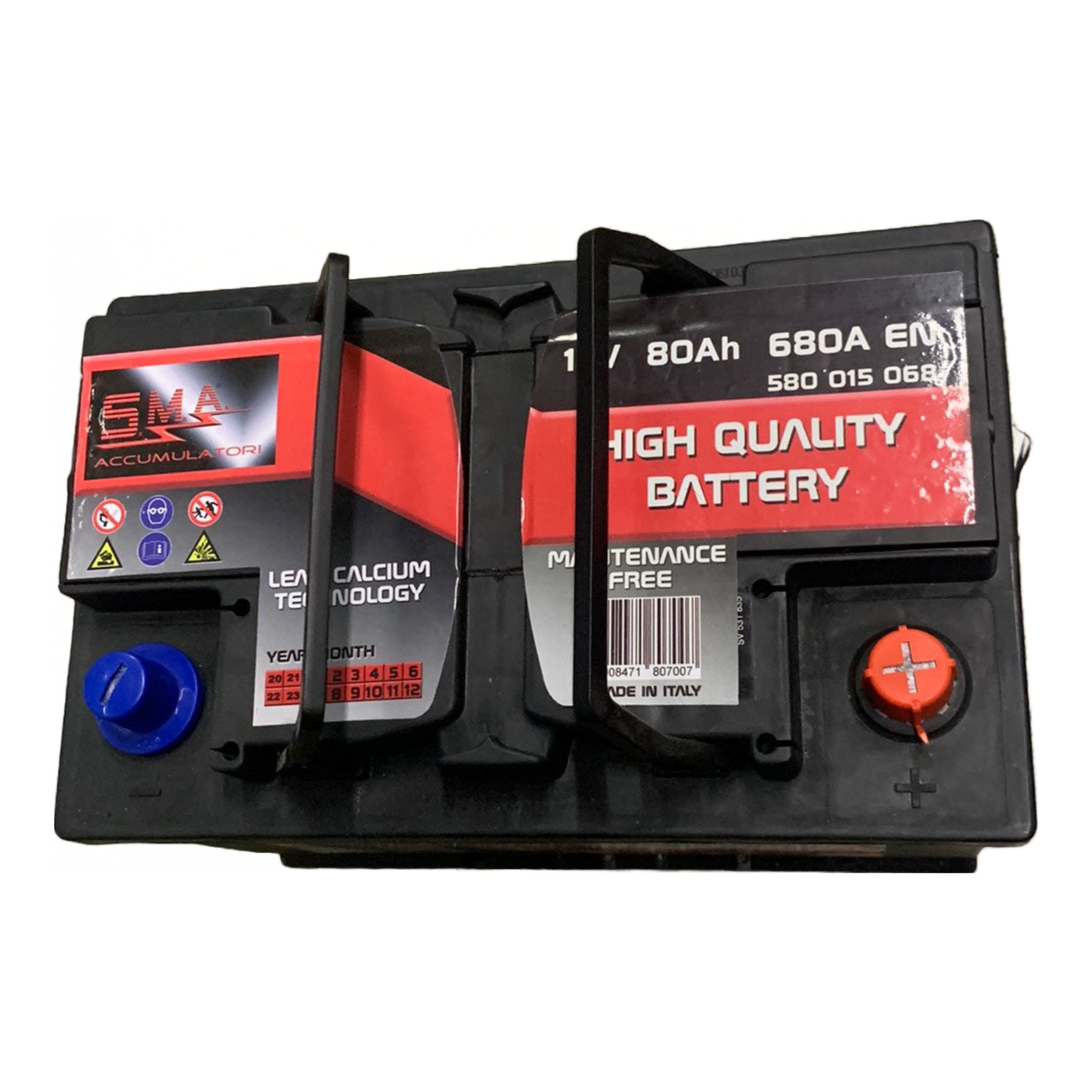 Batteria GMA 80Ah -Made in Italy-
