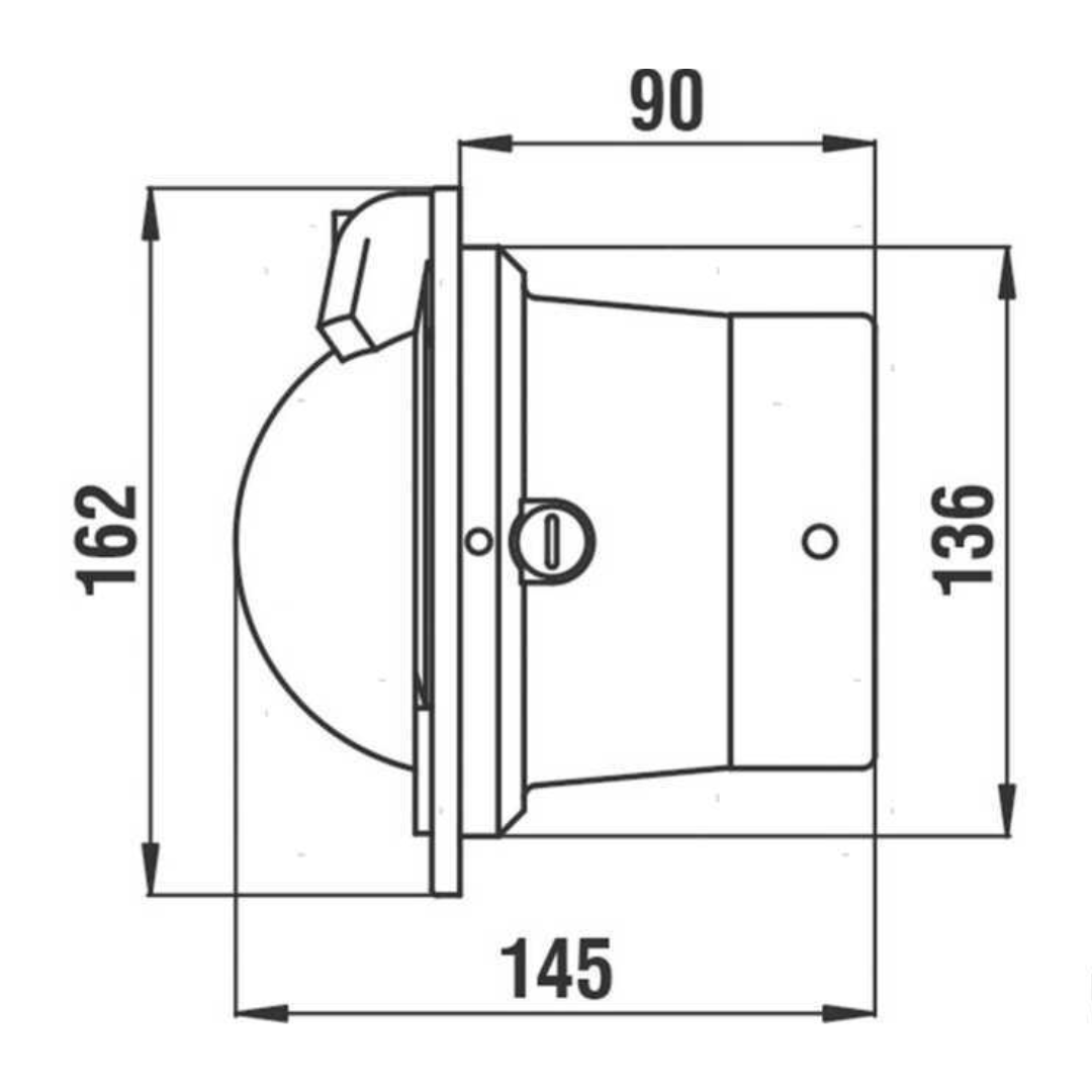 Bussola Pegasus BP2 4" (Ø 100 mm)