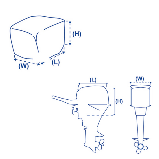 Telo copri testa motore argento 210D