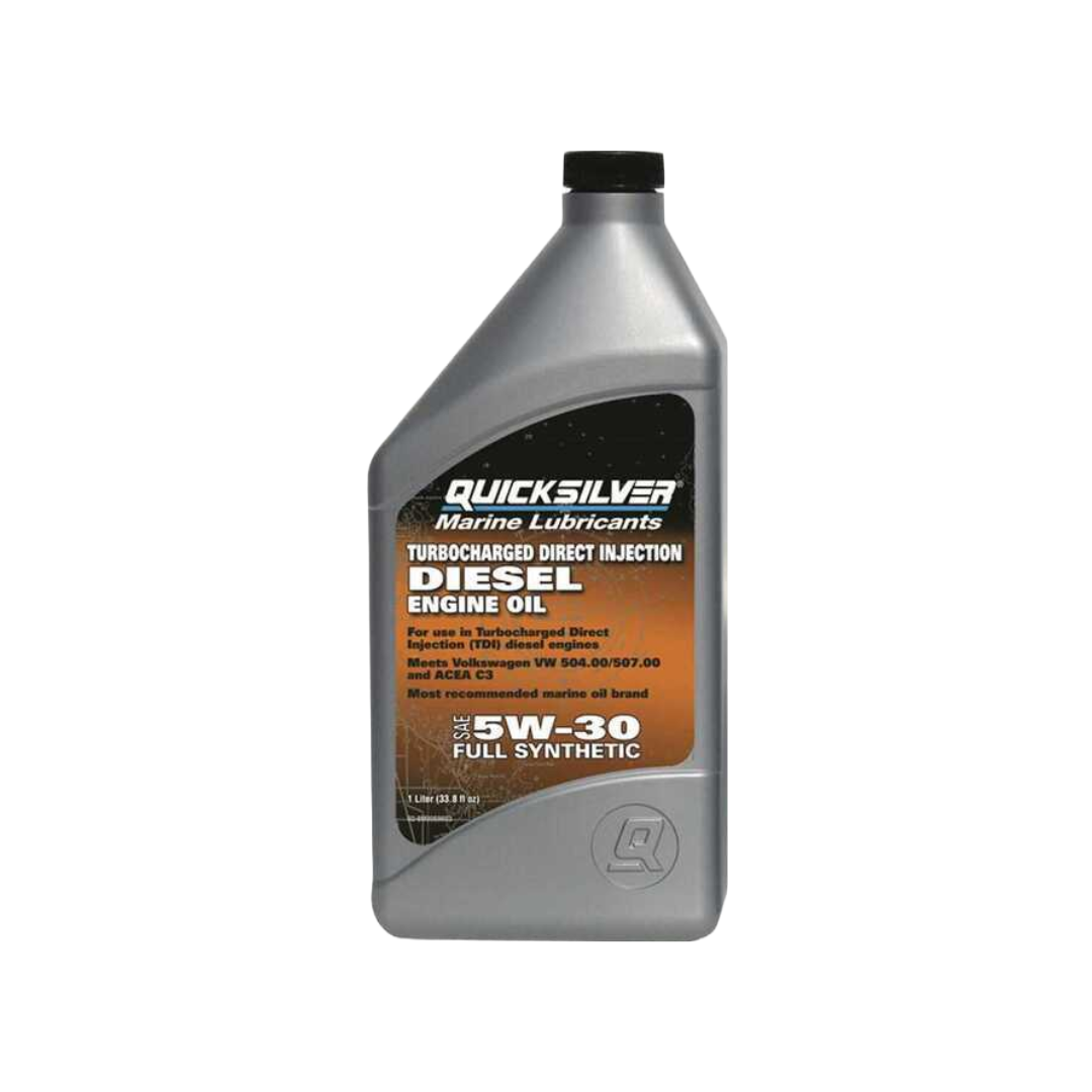 Olio Quicksilver SAE 5W-30 TDI per motori 4 Tempi Diesel