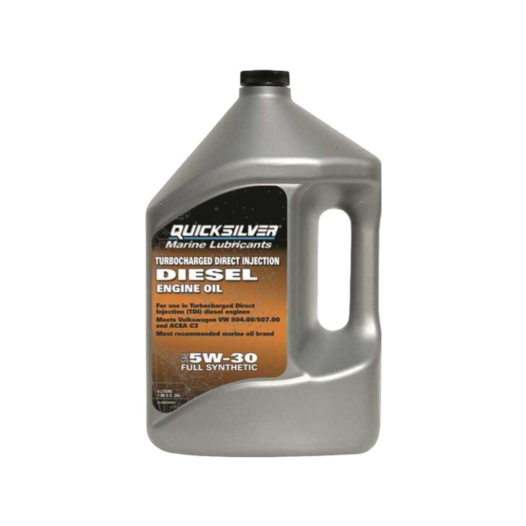 Olio Quicksilver SAE 5W-30 TDI per motori 4 Tempi Diesel