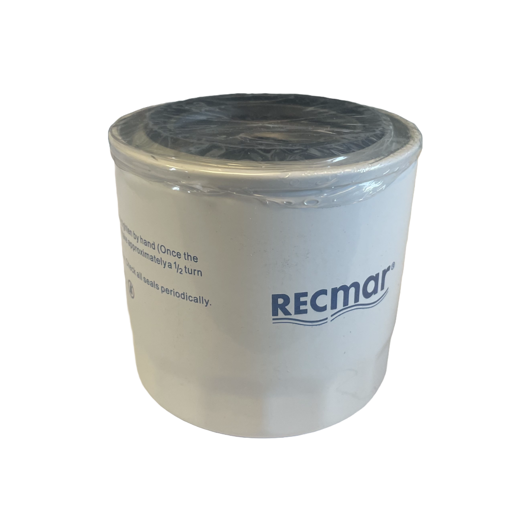 Filtro olio Recmar 35-06003 per motori Volvo Penta, Mercruiser