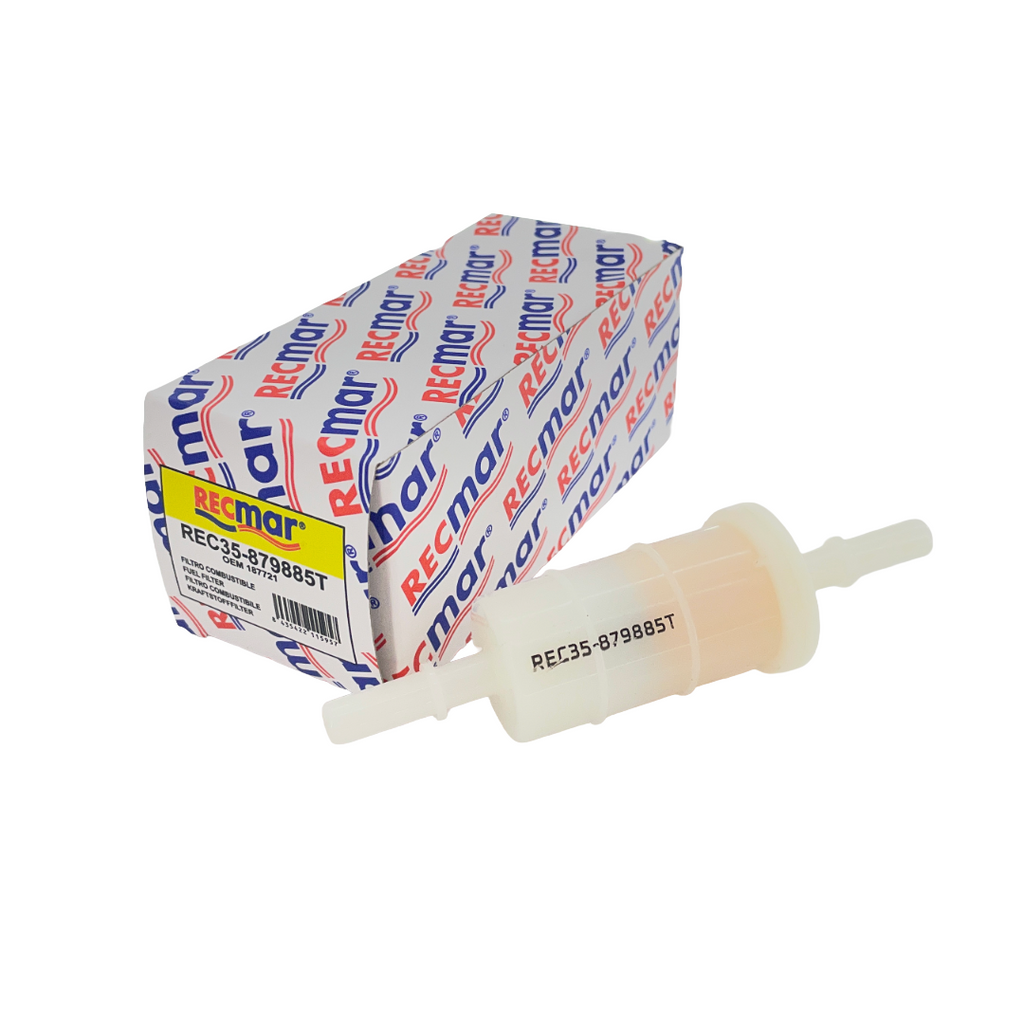 Filtro carburante benzina esterno portagomma Mercury Verado EFI