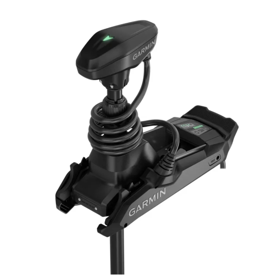 Motore elettrico di prua Garmin Force® Kraken nero con trasduttore
