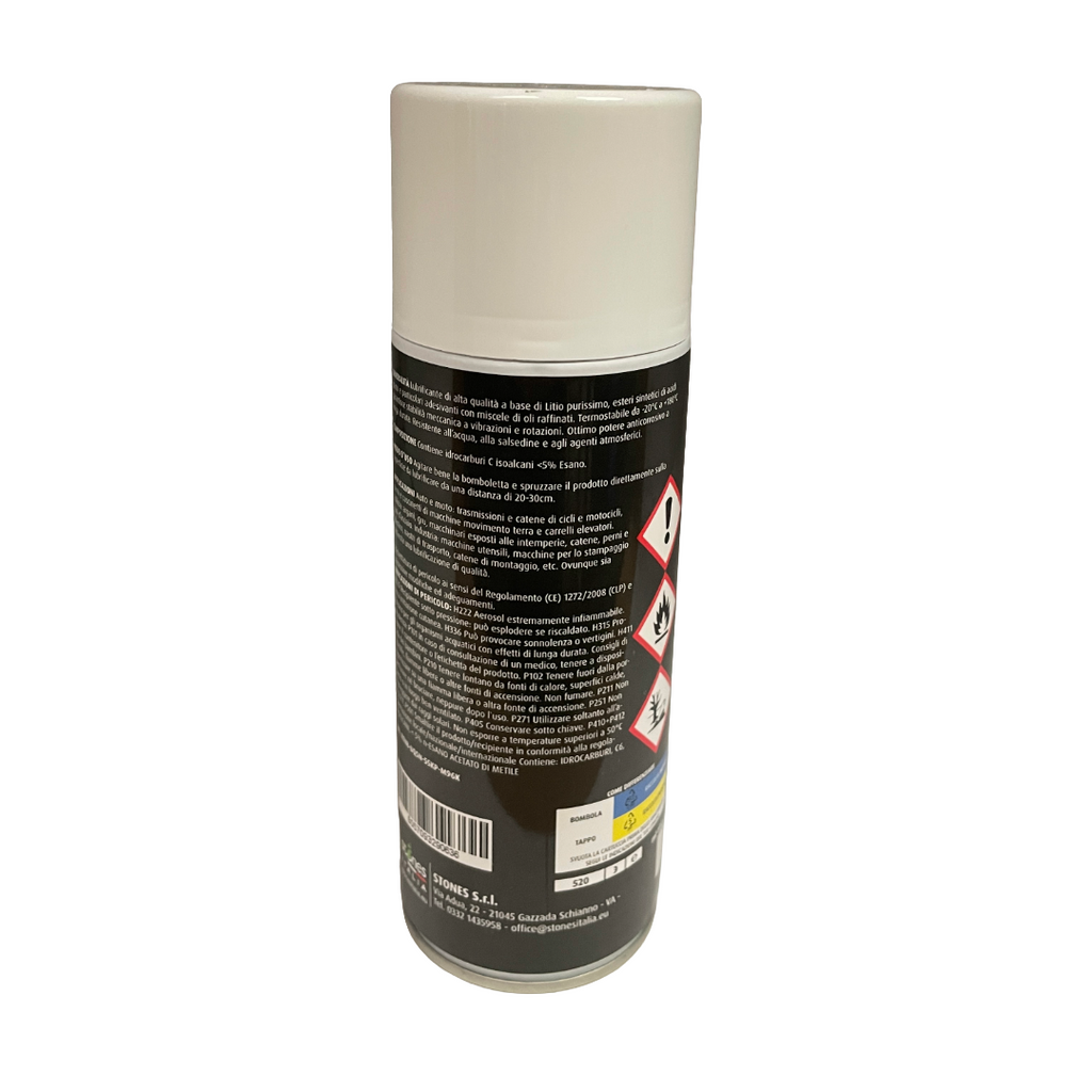 Grasso bianco al calcio spray WLG grease 400 ml