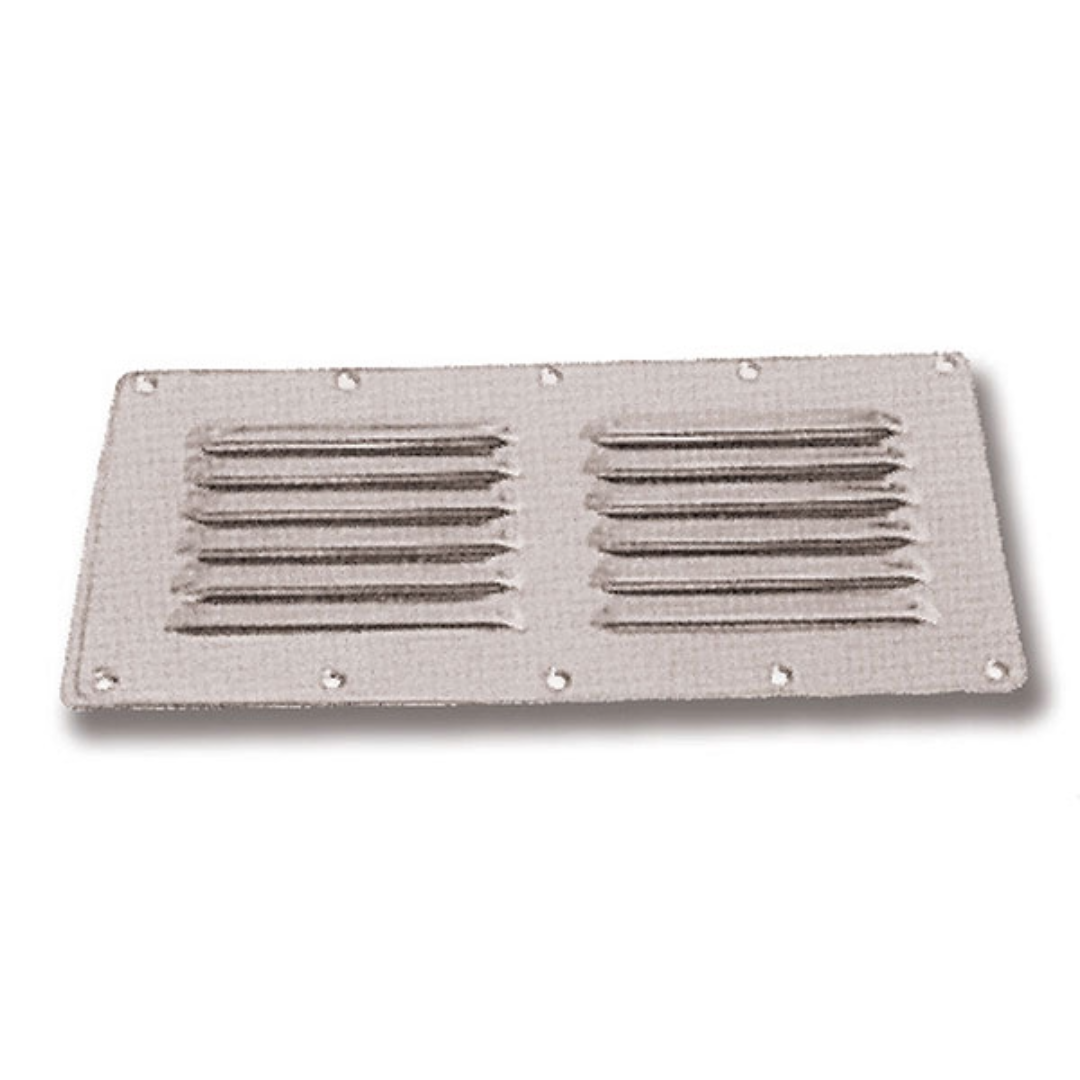 Griglia areazione in acciaio inox 115 x 230 mm