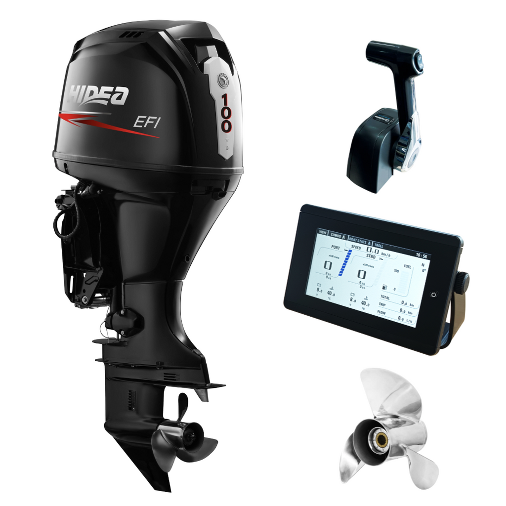 Hidea HDEF 100 FE-T Fuoribordo 4T EFI