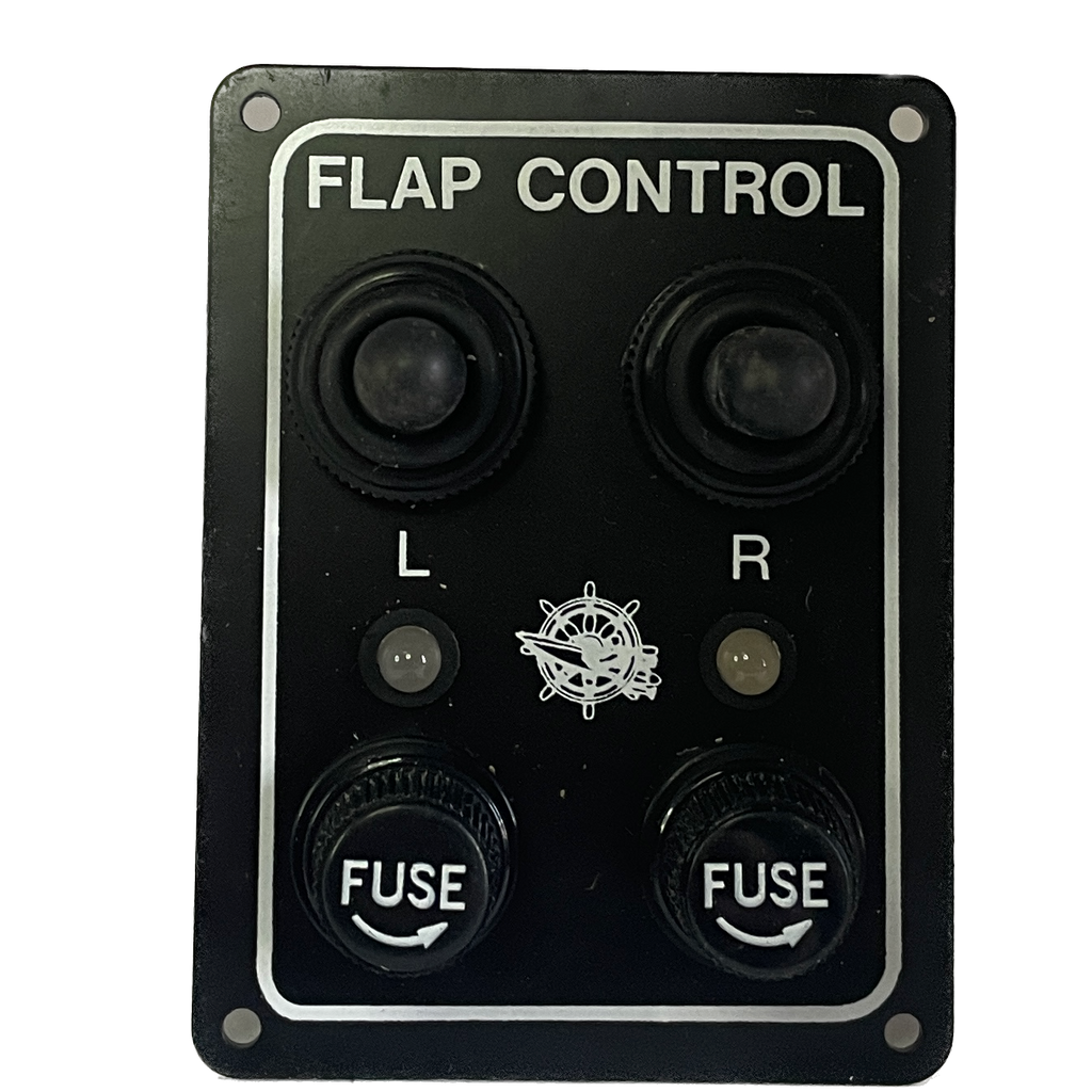 Pannello comando Trim coppia flap idraulici Bennett